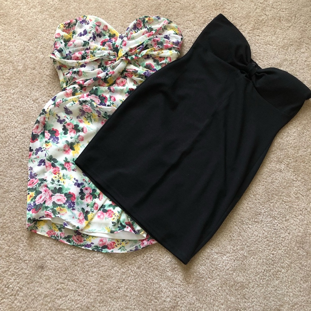 💥3for25💥 Bundle of 2 strapless dresses